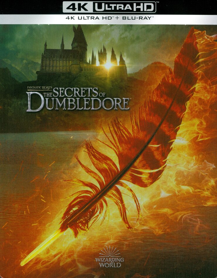 Fantastic Beasts 3 - The Secrets of Dumbledore (2022) Limited Edition, Steelbook, 4K Ultra HD + Blu-ray
