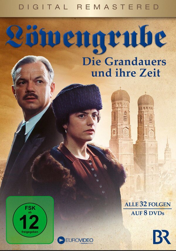 Löwengrube - Die Grandauers und ihre Zeit - Die komplette Serie New Edition, Remastered, 8 DVDs