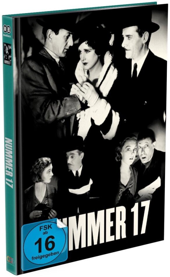 Nummer 17 (1932) Cover A, Limited Edition, Mediabook, Blu-ray + DVD