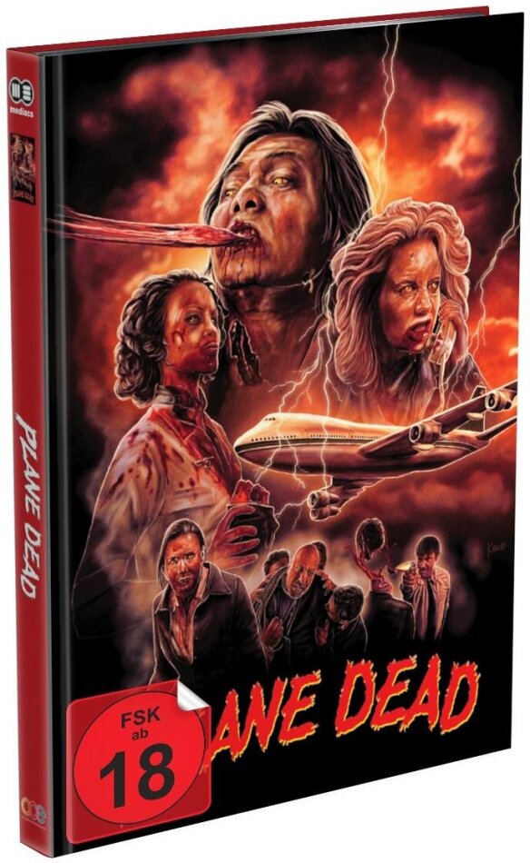 Plane Dead (2007) Cover A, Limited Edition, Mediabook, Blu-ray + 2 DVDs