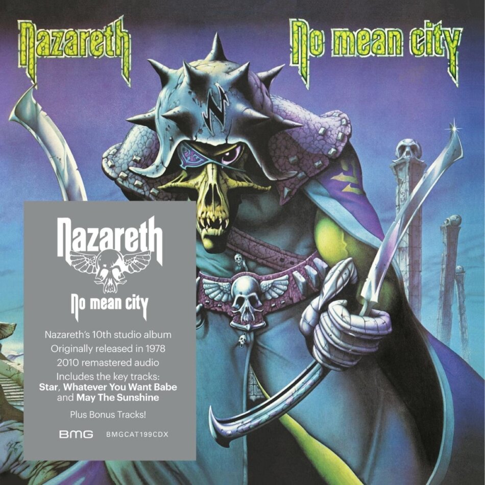 Nazareth - No Mean City 2022 Reissue, BMG Rights