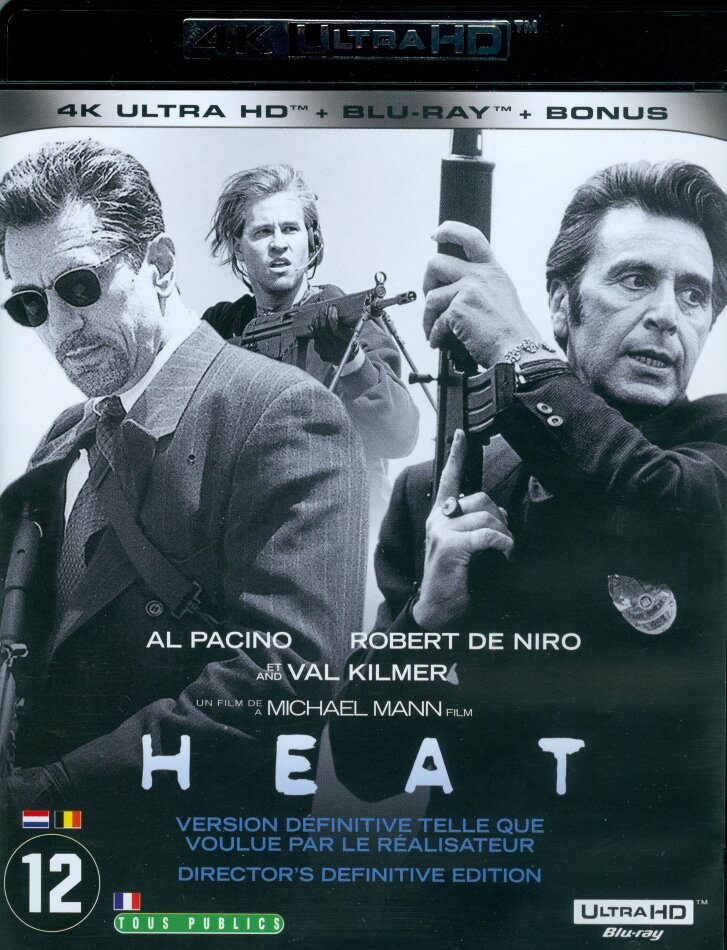 Heat (1995) Director's Definitive Edition, 4K Ultra HD + 2 Blu-ray