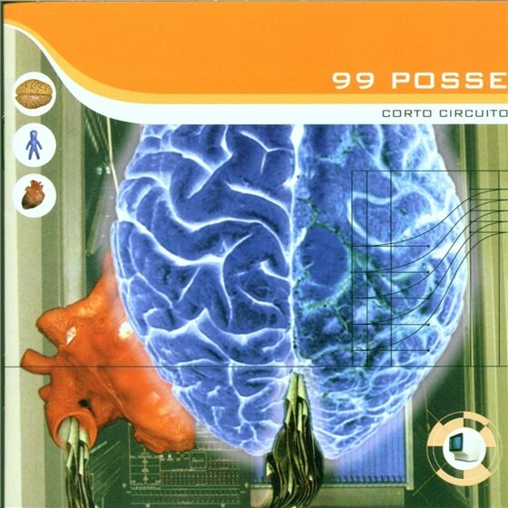 99 Posse - Corto Circuito 2022 Reissue, Blue Vinyl, 2 LPs