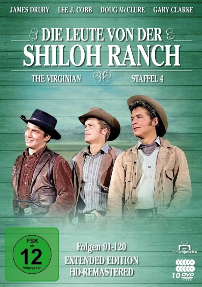 Die Leute von der Shiloh Ranch - Staffel 4 Remastered, 10 DVDs