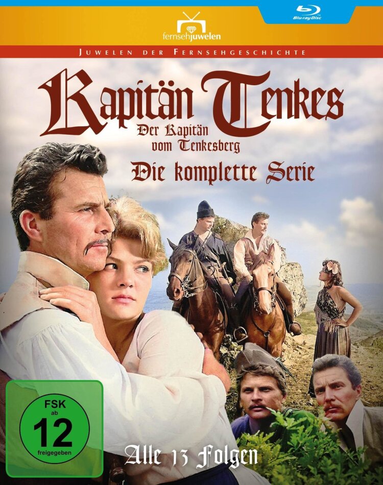 Kapitän Tenkes - Alle 13 Folgen Complete edition, 2 Blu-rays