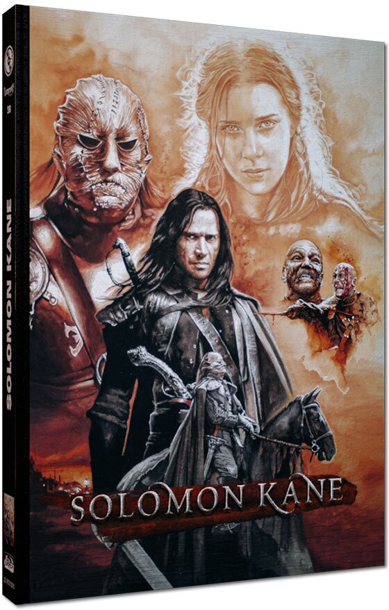 Solomon Kane (2009) Cover B, Édition Limitée, Mediabook, Blu-ray + DVD