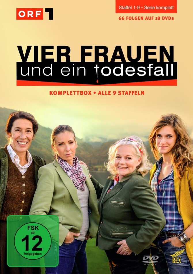 Vier Frauen und ein Todesfall - Staffel 1-9 Coffret complet, 18 DVD