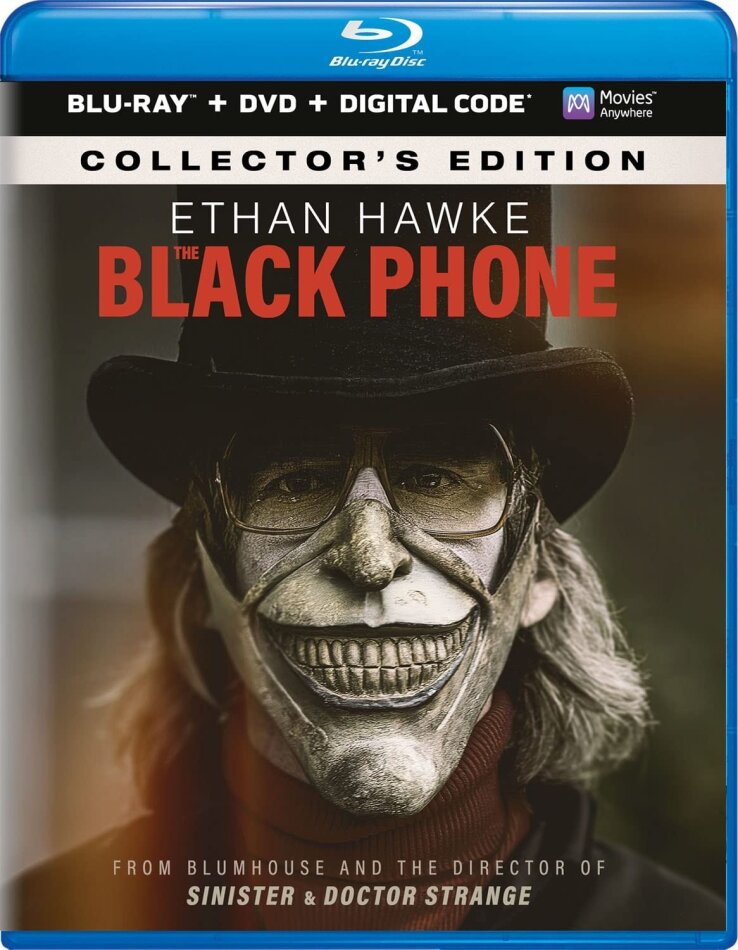 The Black Phone (2021) Collector's Edition, Blu-ray + DVD