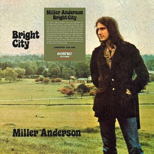 Miller Anderson - Bright City 2022 Reissue, Bonfire Records, LP