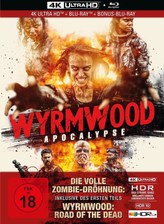 Wyrmwood: Apocalypse (2021) Édition Collector Limitée, Mediabook, 4K Ultra HD + 2 Blu-ray