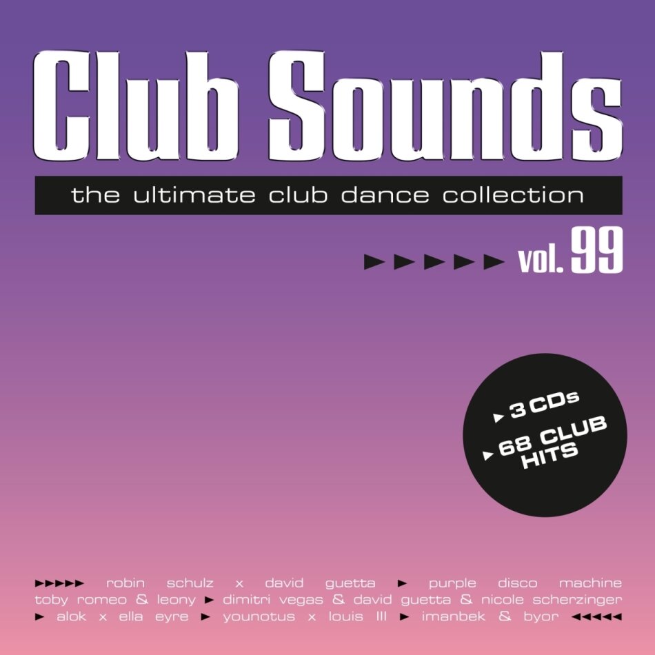 Club Sounds Vol. 99 3 CDs
