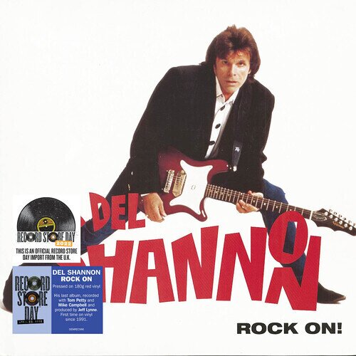 Del Shannon - Rock On First Re-Issue Since Original Release, Demon/Edsel, RSD 2022, Red Vinyl, LP