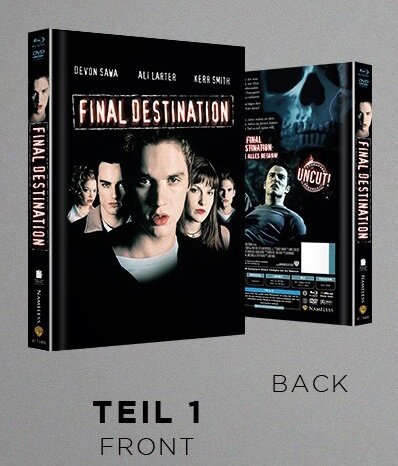 Final Destination (2000) Édition Limitée, Mediabook, Blu-ray + DVD