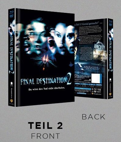 Final Destination 2 (2003) Limited Edition, Mediabook, Blu-ray + DVD