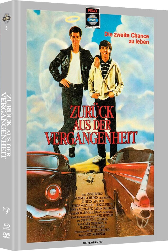 Zurück aus der Vergangenheit (1985) Cover B, Limited Edition, Mediabook, Blu-ray + DVD