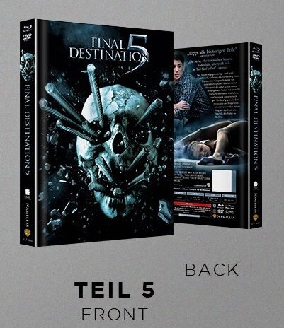 Final Destination 5 (2011) Limited Edition, Mediabook, Blu-ray + DVD