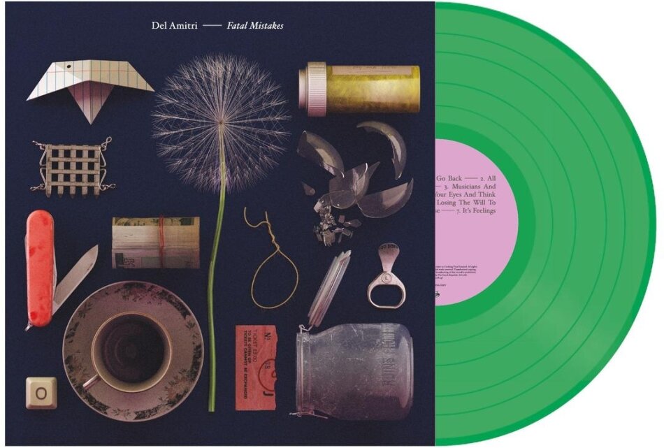 Del Amitri - Fatal Mistakes 2022 Reissue, Cooking Vinyl, Green Vinyl, LP
