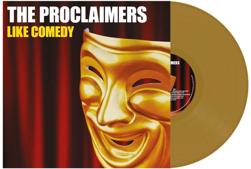 The Proclaimers - Like Comedy 2022 Reissue, Cooking Vinyl, Colored, LP