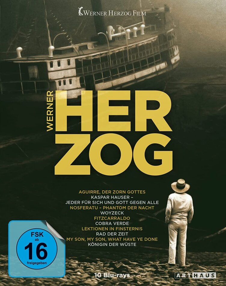 Werner Herzog Édition 80ème Anniversaire, 10 Blu-ray