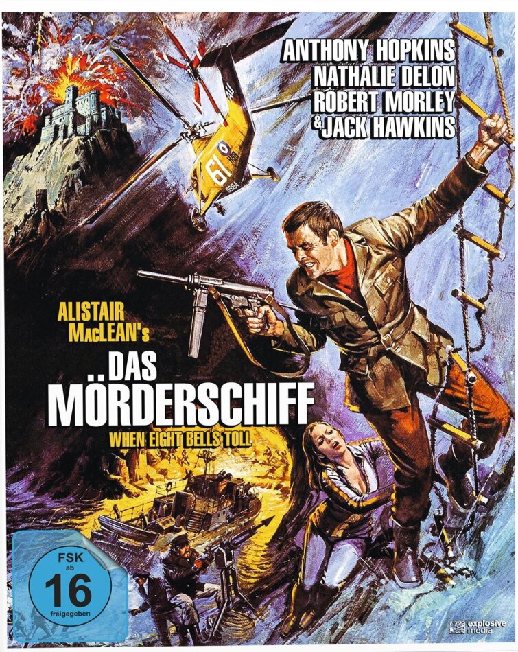 Das Mörderschiff (1971) Cover A, Mediabook, Blu-ray + DVD