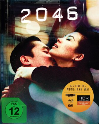 2046 (2004) (Custodia, Digipack, Edizione Speciale, 4K Ultra HD + Blu-ray + DVD)