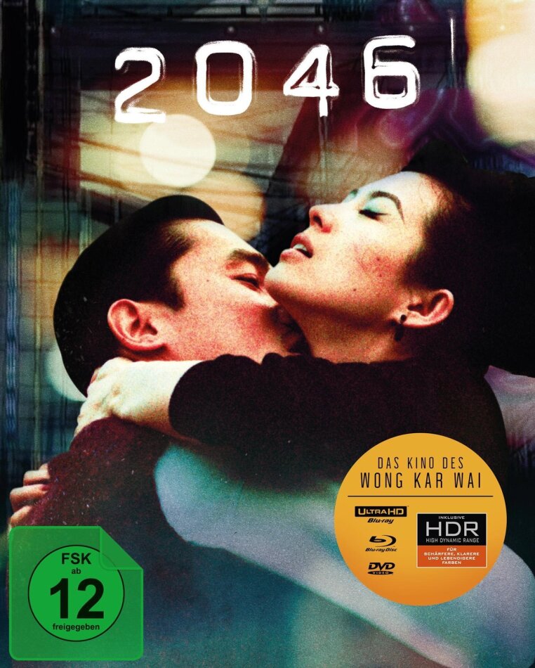 2046 (2004) Slipcase, Digipack, Special Edition, 4K Ultra HD + Blu-ray + DVD