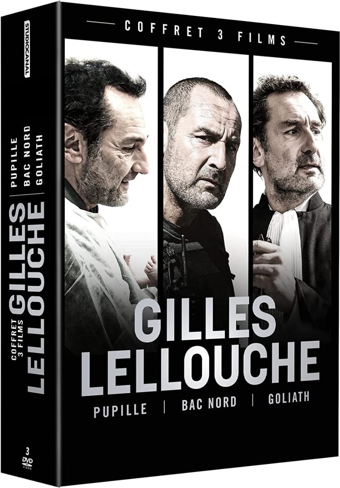 Gilles Lellouche - Pupille / Bac Nord / Goliath 3 DVD