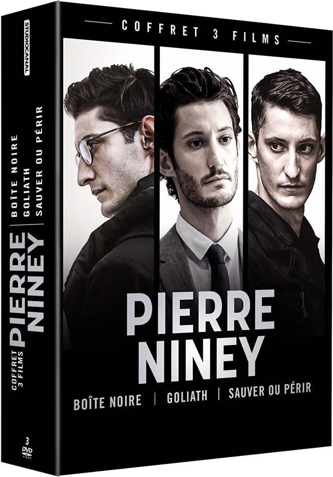 Pierre Niney - Boîte noire / Goliath / Sauver ou périr 3 DVDs