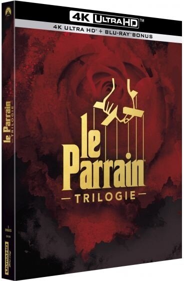 Le Parrain 1-3 - Trilogie 4 4K Ultra HDs + Blu-ray