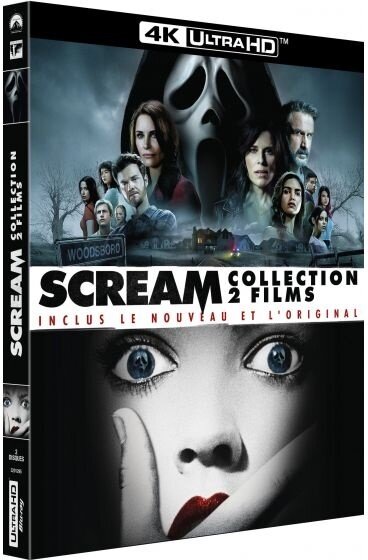 Scream (1996) / Scream 5 (2022) - Collection 2 Films Coffret, 2 4K Ultra HDs