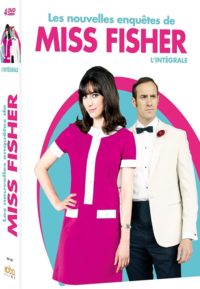 Les nouvelles enquêtes de Miss Fisher - L'intégrale - Saisons 1 & 2 4 DVDs
