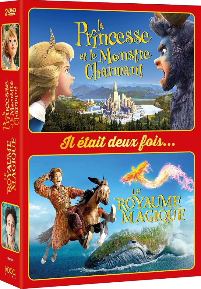 La princesse et le monstre charmant / Le royaume magique 2 DVDs