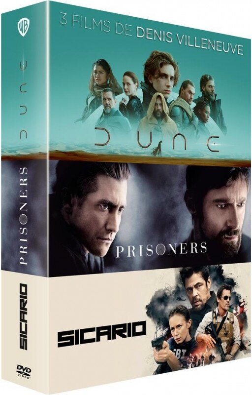 Dune - Partie 1 / Prisoners / Sicario - 3 Films de Denis Villeneuve 3 DVDs