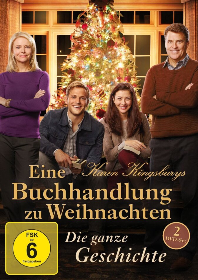 Eine Buchhandlung zu Weihnachten - Die ganze Geschichte 2 DVDs