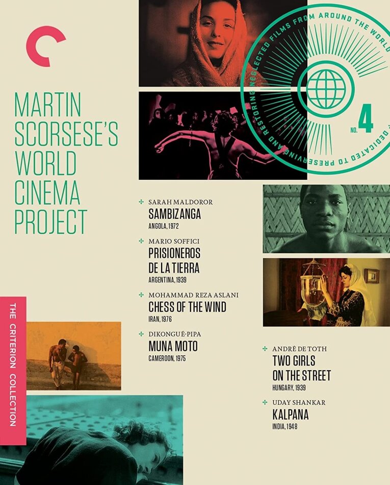 Martin Scorsese's World Cinema Project No 4 Criterion Collection, 4 Blu-rays + 5 DVDs