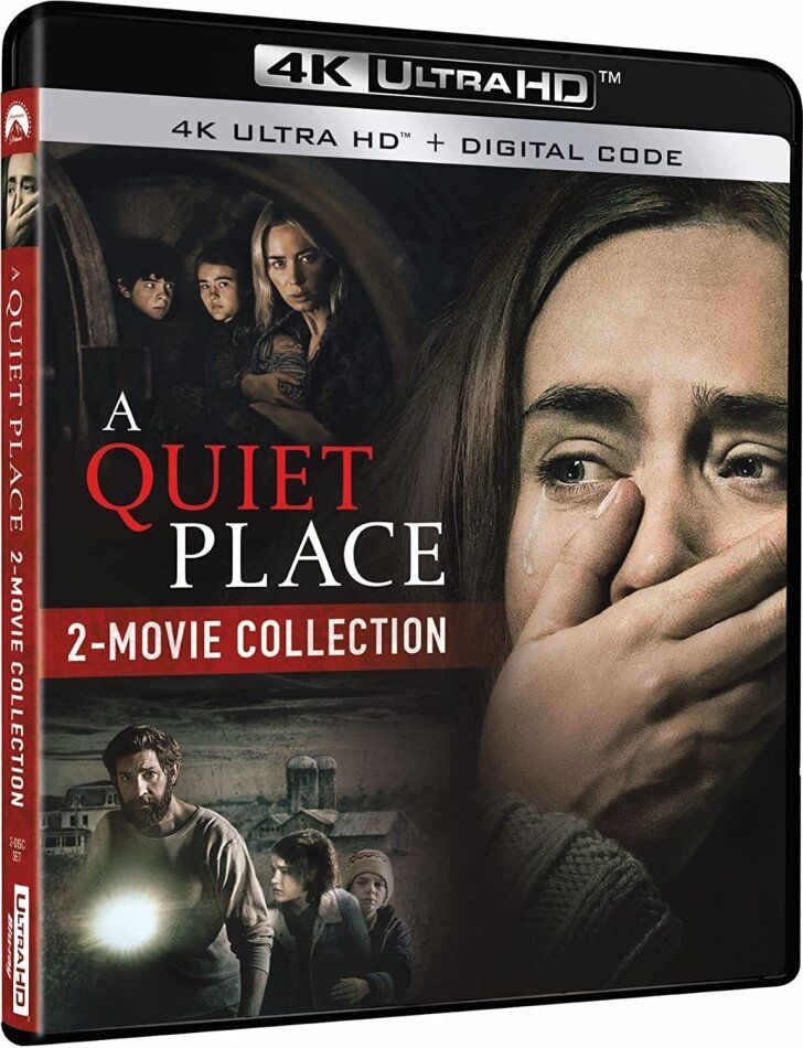 A Quiet Place 1+2 - 2-Movie Collection 2 4K Ultra HDs