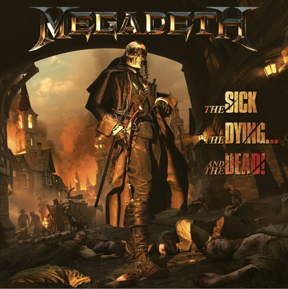 Megadeth - The Sick, The Dying... And The Dead CH Exclusive, Gatefold, Limited Edition, Opaque Blue & Translucent Green, 2 LPs