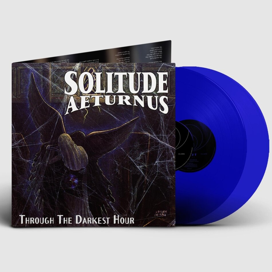 Solitude Aeturnus - Through The Darkest Hour 2022 Reissue, Svart Records, Blue Vinyl, 2 LPs