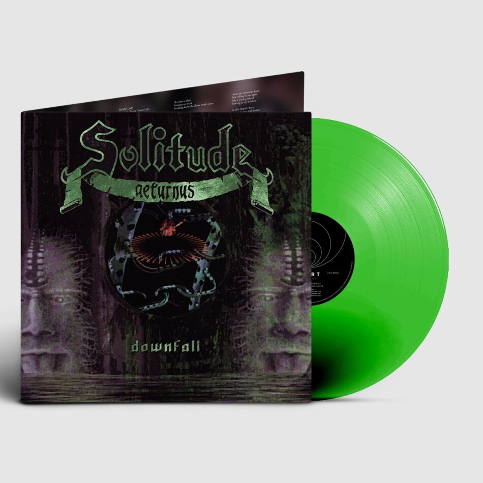 Solitude Aeturnus - Downfall 2022 Reissue, Svart Records, Green Vinyl, LP