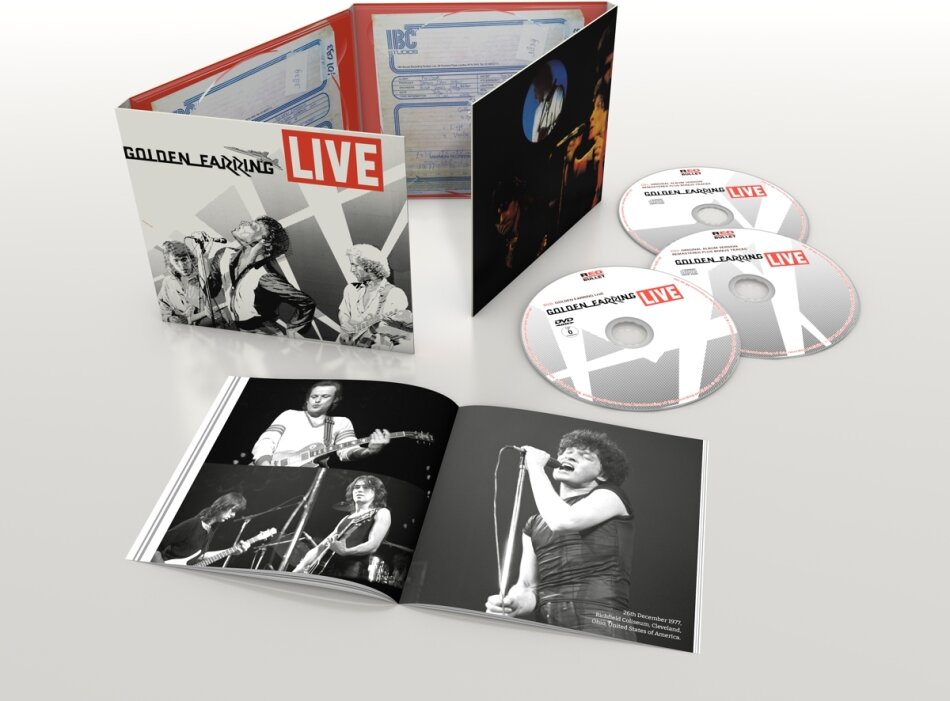 Golden Earring - Live 2022 Reissue, Expanded, Version Remasterisée, 3 CD