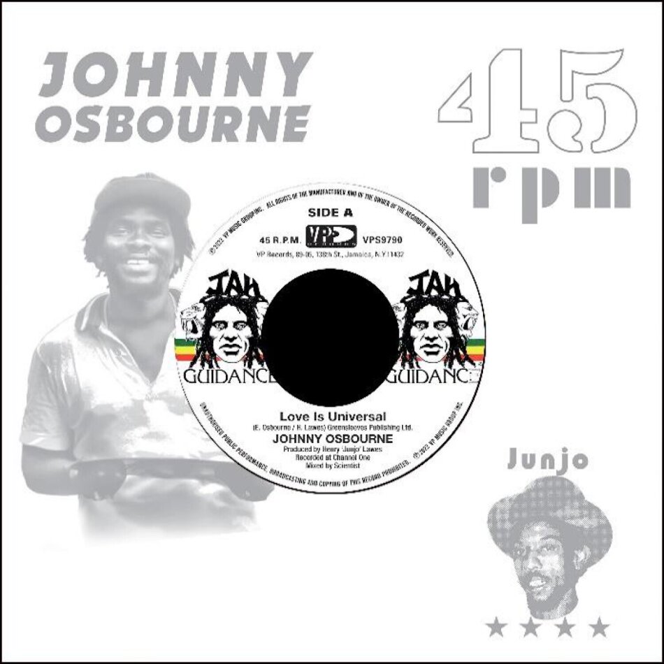 Roots Radics & Johnny Osbourne - Love Is Universal / Dangerous Match One 7" Single