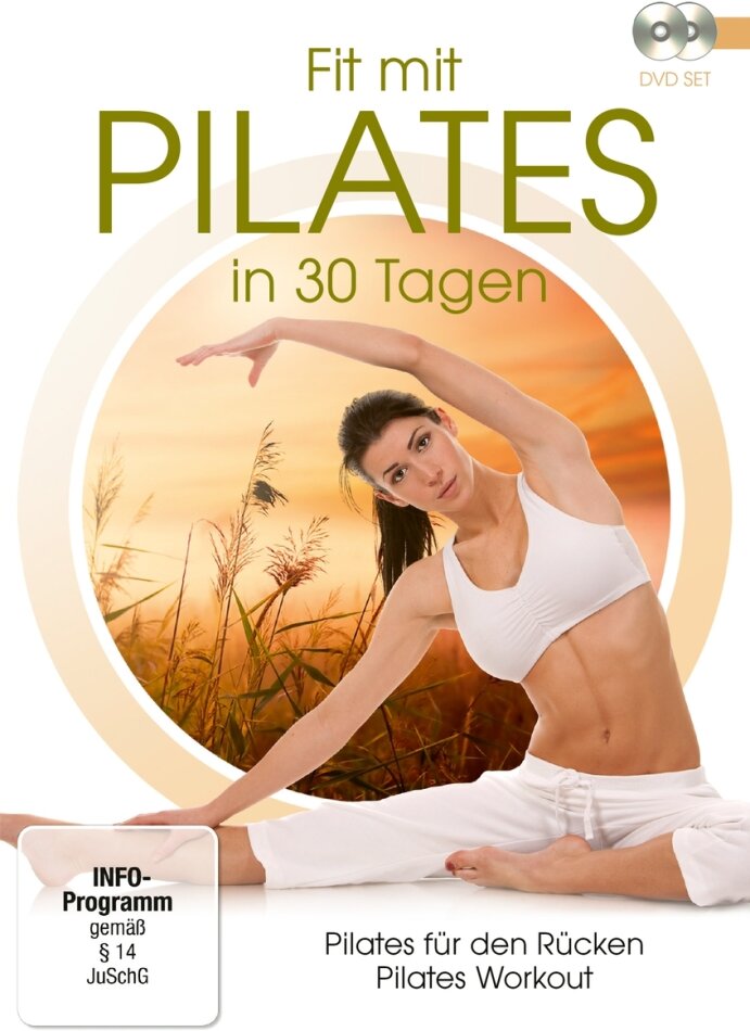 Fit mit Pilates in 30 Tagen - Pilates für den Rücken / Pilates Workout 2 DVDs
