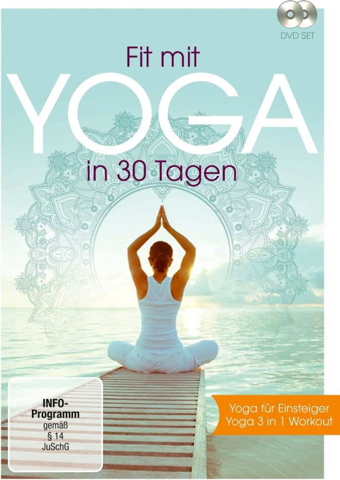 Fit mit Yoga in 30 Tagen - Yoga für Einsteiger / Yoga 3 in 1 Workout 2 DVDs