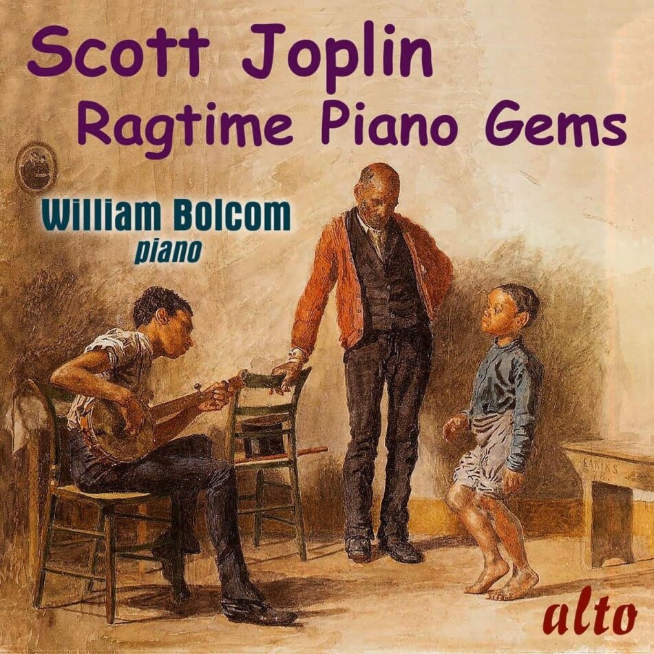 Scott Joplin (1867-1917) & William Bolcolm (*1938) - Scott Joplin Ragtime Piano Gems