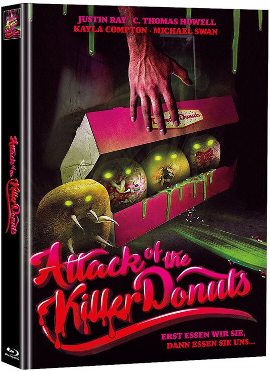 Attack of the Killer Donuts (2016) Édition Limitée, Mediabook, Blu-ray + DVD