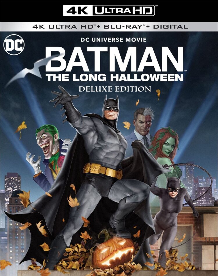 Batman - The Long Halloween (2021) Deluxe Edition, 4K Ultra HD + Blu-ray