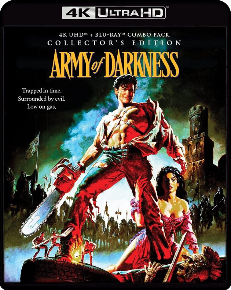 Army Of Darkness (1992) Collector's Edition, 4K Ultra HD + Blu-ray