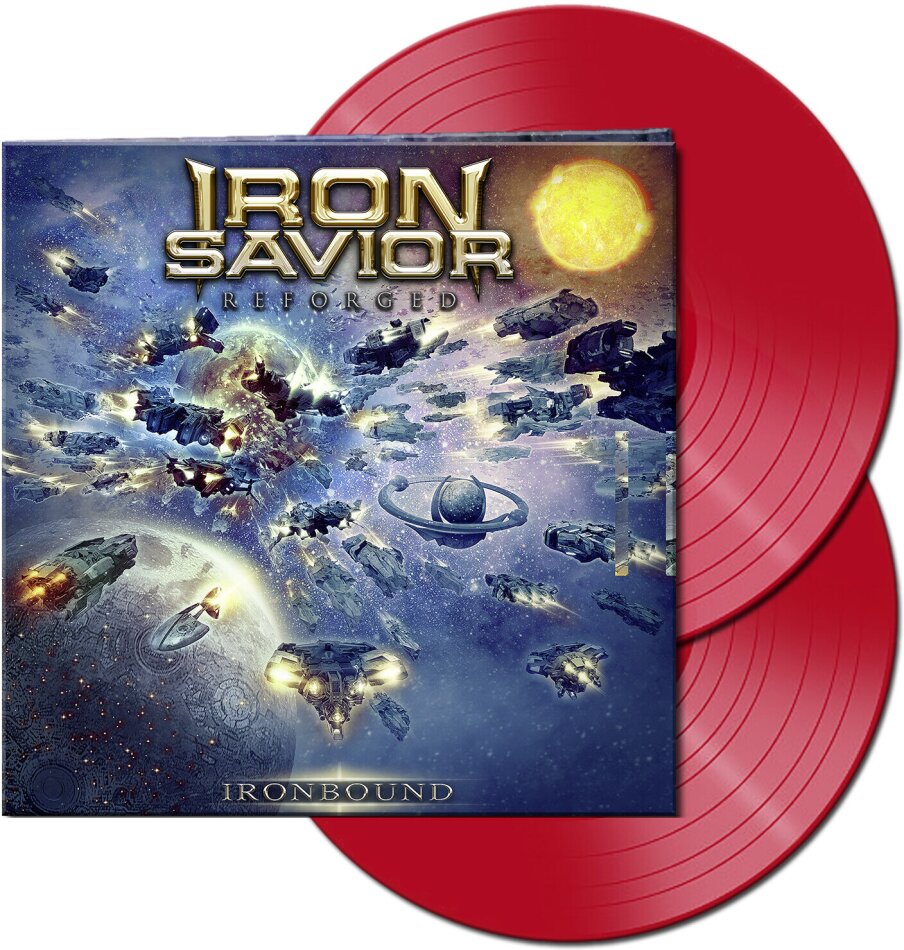 Iron Savior - Reforged - Ironbound Vol. 2 Limited Edition, Clear Red Vinyl, 2 LPs