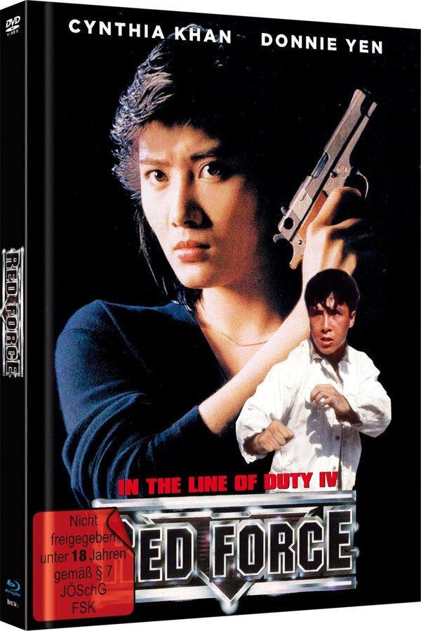 Red Force (1989) Cover B, Limited Edition, Mediabook, Blu-ray + DVD