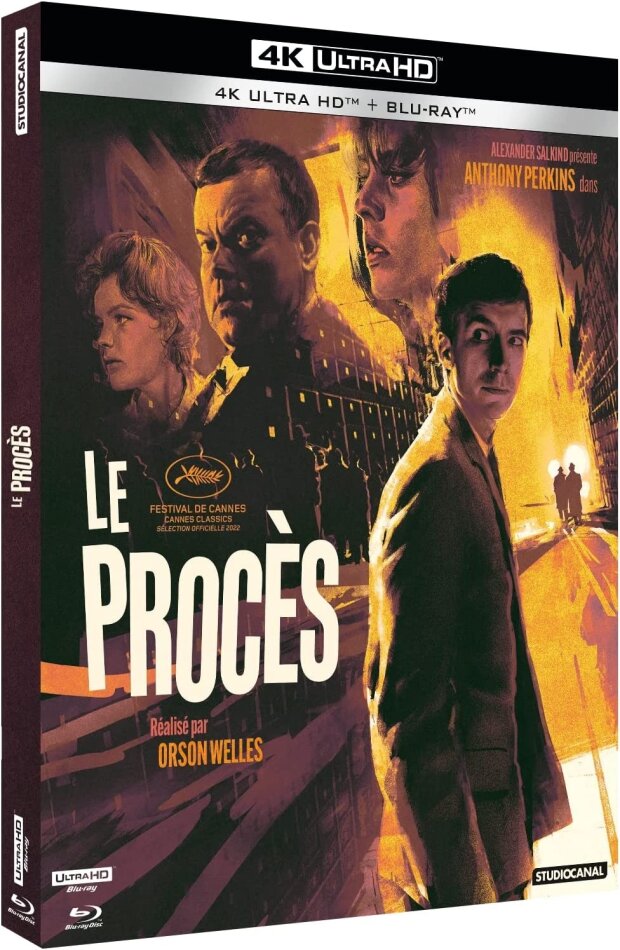 Le procès (1962) 4K Ultra HD + Blu-ray
